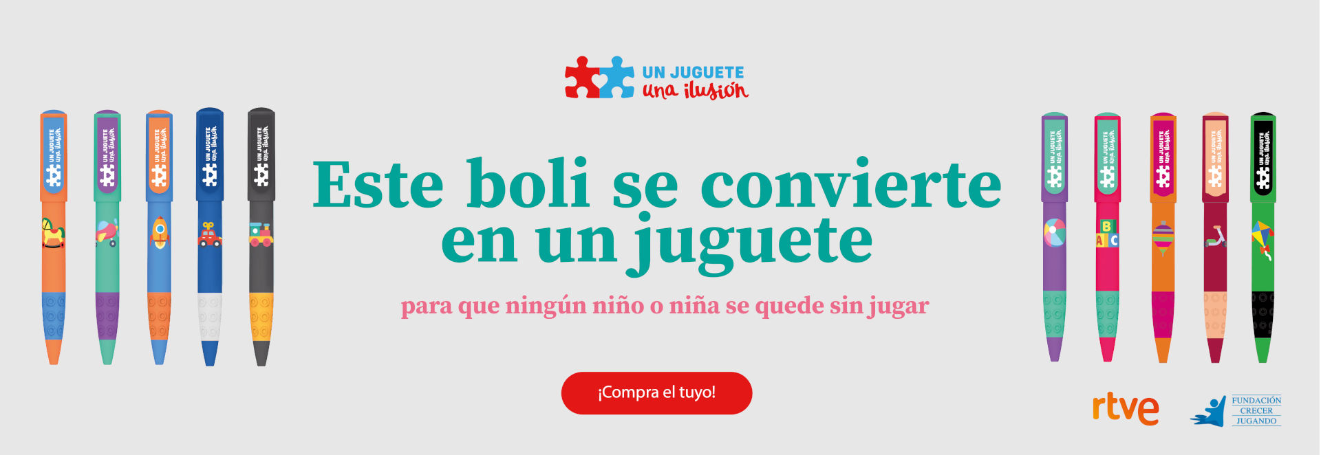 Compra tu bolígrafo solidario