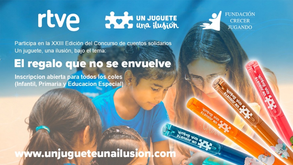 Banner Concurso de Cuentos Un Juguete Una Ilusión